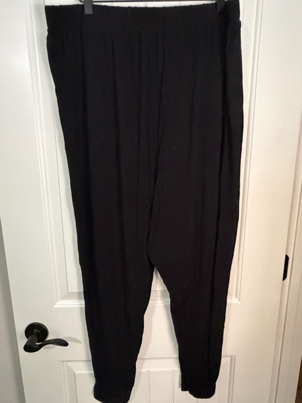 Old Navy Black Harem Jogger Pants - Picture 2 of 5